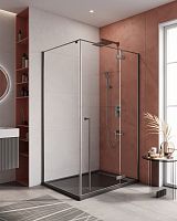 Душевой уголок Cezares LINER LINER-AH-1-120/90-C-GM-R