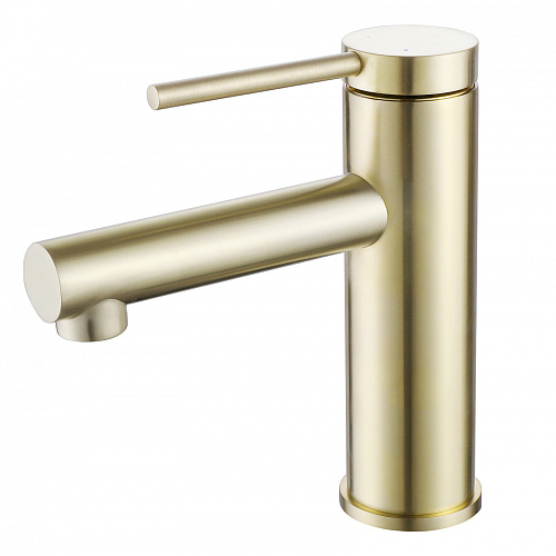 Смеситель ABBER AF8810G Emotion для раковины, золото матовое