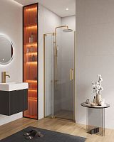Душевая дверь в нишу Cezares Slider SLIDER-B-1-80/90-C-BORO