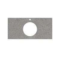Столешница Kerama Marazzi PL5.DL500920R\100 Plaza для накладных раковин, 100 см, Фондамента/серый камень Столешница Kerama Marazzi PL5.DL500920R\100 Plaza для накладных раковин, 100 см, Фондамента/серый камень