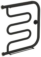 Полотенцесушитель водяной Сунержа 15-4012-5050 Лира 2П 500х500 мм, Н. Г. 1", муар темный титан