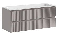 Тумба Sancos SNT120SM Snob T под раковину 119.5х44.5 см, подвесная, Doha Soft