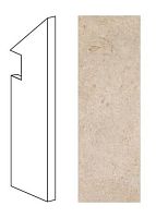 Плинтус (Плитка) AtlasConcorde SUNROCK SunrockJerusalemIvoryBattiscopaSag.DX