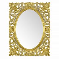 Зеркало Migliore 30494 прямоугольное ажурное 95х73х4 см, золото