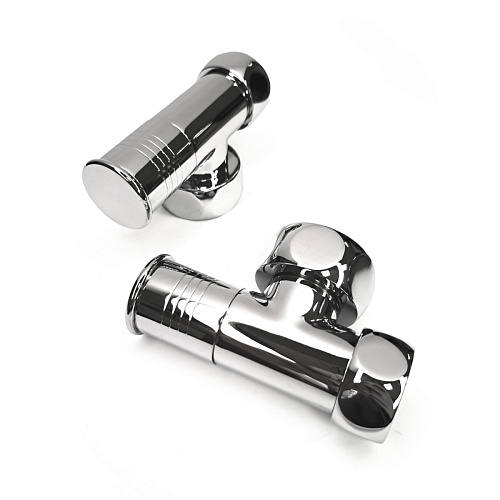 Вентили для полотенцесушителя (пара) Indigo  ZZ-4707/8201SCH1005