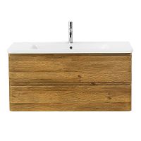 База BelBagno ALBANO-CER-1050-2C-SO-RR под раковину 102х44 см, подвесная, Rovere Rustico (дуб Rustico) купить недорого в интернет-магазине Керамос