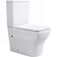 Унитаз напольный Aquatek AQ2914-00 Амадео 64х39 см, безободковый, белый