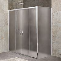 Душевой уголок BelBagno Unique UNIQUE-AH-21-170/200-90-P-Cr