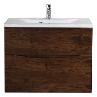 База BelBagno MARINO-H60-1000-2C-SO-RW-P под раковину 100х45 см, подвесная, Rovere Moro (темный дуб)