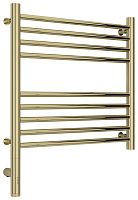 Полотенцесушитель электрический Сунержа 020-5804-5050 Богема 3.0 РЭБ, прямая, 500х500 мм/ МЭМ левый, шампань