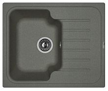 Мойка для кухни Florentina 20.235.A0615.102 Таис 62х51 см, с крылом, черная Мойка для кухни Florentina 20.235.A0615.102 Таис 62х51 см, с крылом, черная