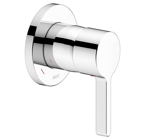 Смеситель Keuco 51551010001 Edition 400 встраиваемый, однорычажный DN 15, хром купить недорого в интернет-магазине Керамос