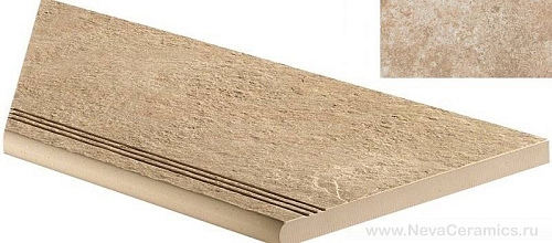 Ступень AtlasConcorde SUNROCK SunrockRapolanoBeigeGradinoRoundAng.Sx30x60 купить недорого в интернет-магазине Керамос