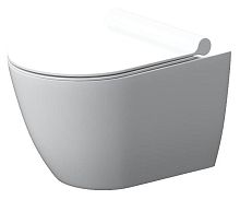 Чаша унитаза Damixa DX22C1700SC Apollo подвесного, 36х53 см, белая