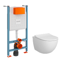 Инсталляция с подвесным унитазом Vitra  9830B003-7211