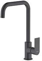 Смеситель Aquatek AQ1480MB Лира для кухни, черный матовый