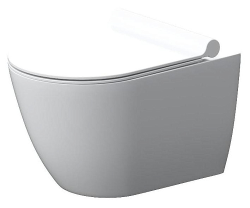 Чаша унитаза Damixa DX22C1700SC Apollo подвесного, 36х53 см, белая