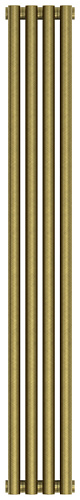 Радиатор Сунержа 05-0331-1204 Эстет-0 отопительный н/ж 1200х180 мм/ 4 секции, состаренная бронза