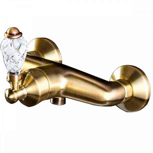 Смеситель Boheme 204-CRST Vogue Crystal для душа, бронза Смеситель Boheme 204-CRST Vogue Crystal для душа, бронза