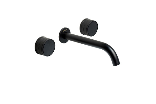 Смеситель из стены Boheme PRESTIGE 152-2-B-PR черный