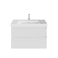 Тумба Kerama Marazzi CU.80\WHT Cubo под раковину подвесная 80х47 см, белый глянец