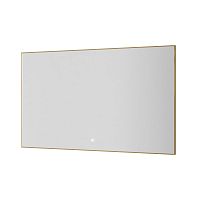 Зеркало с LED подсветкой сенсор антипар 70х120 см Boheme 543-120-G рама золото
