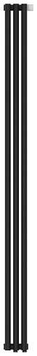 Радиатор Сунержа 15-0321-1803 Эстет-0 отопительный н/ж EU50 правый 1800х135 мм/ 3 секции, муар темный титан