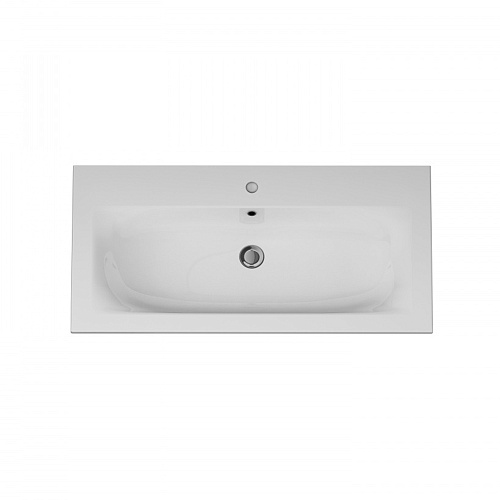 Раковина AM.PM M70AWCC1002WG Spirit 2.0, мебельная 100х49 см, белый глянец Раковина AM.PM M70AWCC1002WG Spirit 2.0, мебельная 100х49 см, белый глянец