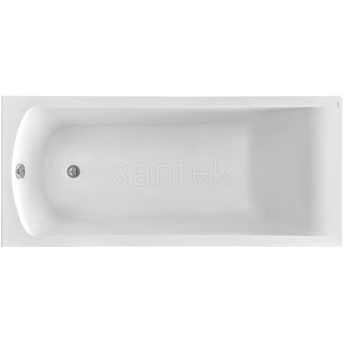 Ванна акриловая Santek 1.WH50.1.596 Фиджи прямоугольная, 170х75 см, белая
