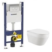 Сет инсталляция+унитаз+клавиша+сидение Geberit  Промо комплект №3