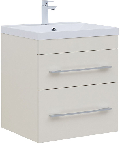 Тумба под раковину Aquanet 00304537 Верона подвесная, 58х48 см, бежевая Тумба под раковину Aquanet 00304537 Верона подвесная, 58х48 см, бежевая снят с производства