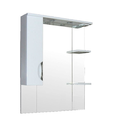 Зеркальный шкаф Loranto CS00024669 Стиль, 80х108 см, белый купить недорого в интернет-магазине Керамос