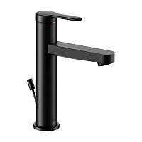 Смеситель Keuco 59501373001 IXMO для умывальника однорычажный, излив 13 см, черный матовый