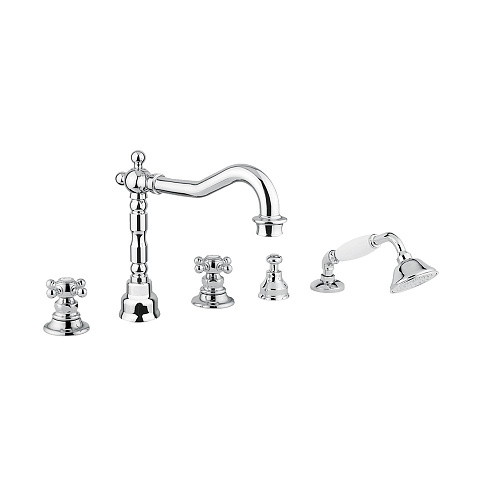 Смеситель Migliore 18387 Arcadia на борт ванны, хром Смеситель Migliore 18387 Arcadia на борт ванны, хром