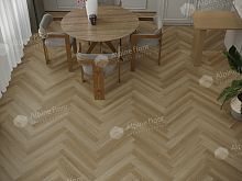 Кварцвиниловая клеевая плитка AlpineFloor Паркет LVT Parquet LVT ЕСО 16-28