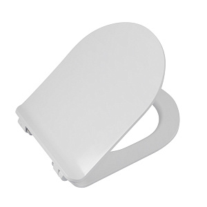 Крышка-сиденье для унитаза BelBagno BB901SC с микролифтом, белая