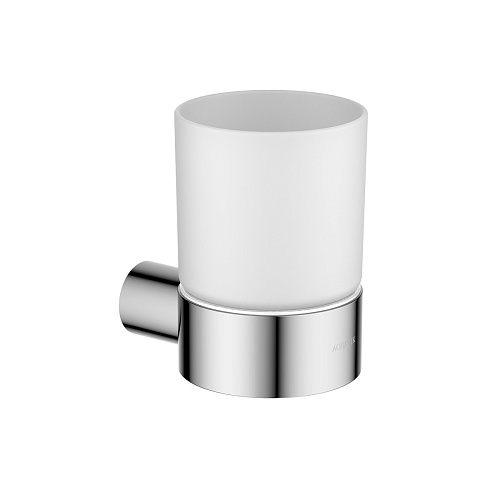 Стакан Aquatek AQ4404CR Лира с держателем, хром купить недорого в интернет-магазине Керамос