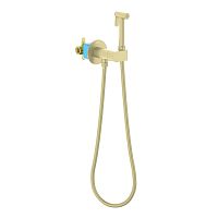 Смеситель с гигиеническим душем Aquatek Оберон AQ1024BG