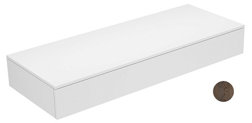 Тумба Keuco 31760860000 Edition 400 боковая 140х53.5 см, антрацитовый дуб/антрацитовый дуб купить недорого в интернет-магазине Керамос