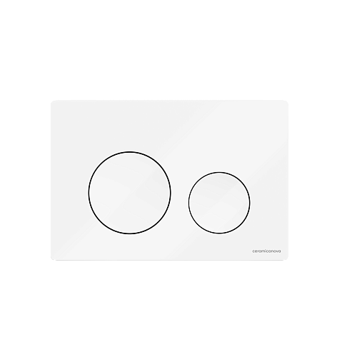 Кнопка смыва Ceramica Nova Balance/ Circle CN12-001W