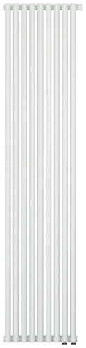 Радиатор Сунержа 12-0312-1809 Эстет-11 отопительный н/ж EU50 1800х405 мм/ 9 секций, белый