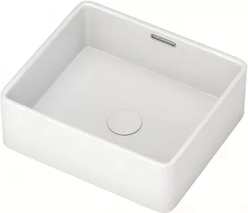 Раковина накладная Aquanet PERFECT-1 Perfect 41х32 см, белая