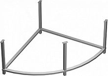 Каркас для ванны Jacob Delafon Odeon Up SF070RU-NF, серый