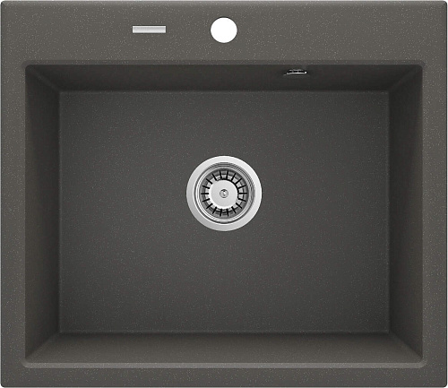 Мойка Deante ZQN_T103 Andante кухонная гранитная 60х52 см, антрацит металлик Мойка Deante ZQN_T103 Andante кухонная гранитная 60х52 см, антрацит металлик