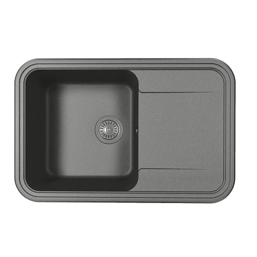 Мойка для кухни Florentina 20.170.D0780.102 Крит 78х51 см, с крылом, черная Мойка для кухни Florentina 20.170.D0780.102 Крит 78х51 см, с крылом, черная снят с производства