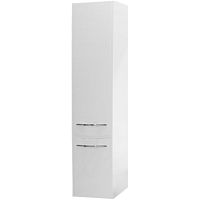Шкаф - колонна Акватон 1A192303IF01L Инфинити 35х144 см, левый, белый/хром глянец купить недорого в интернет-магазине Керамос