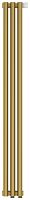 Радиатор Сунержа 032-0311-1203 Эстет-1 отопительный н/ж EU50 правый 1200х135 мм/ 3 секции, матовое золото