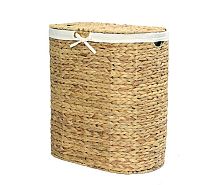 Корзина для белья WasserKRAFT WB-610-L Dill 58х33 см, коричневая Корзина для белья WasserKRAFT WB-610-L Dill 58х33 см, коричневая