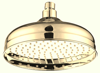 Верхний душ Cezares CZR-H-SP20-03, диаметр 200 мм, исполнение золото