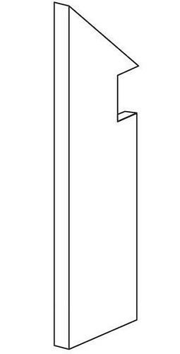 Плинтус (Плитка) AtlasConcorde MARK MarkGraphiteBattiscopaSagomatoSX купить недорого в интернет-магазине Керамос